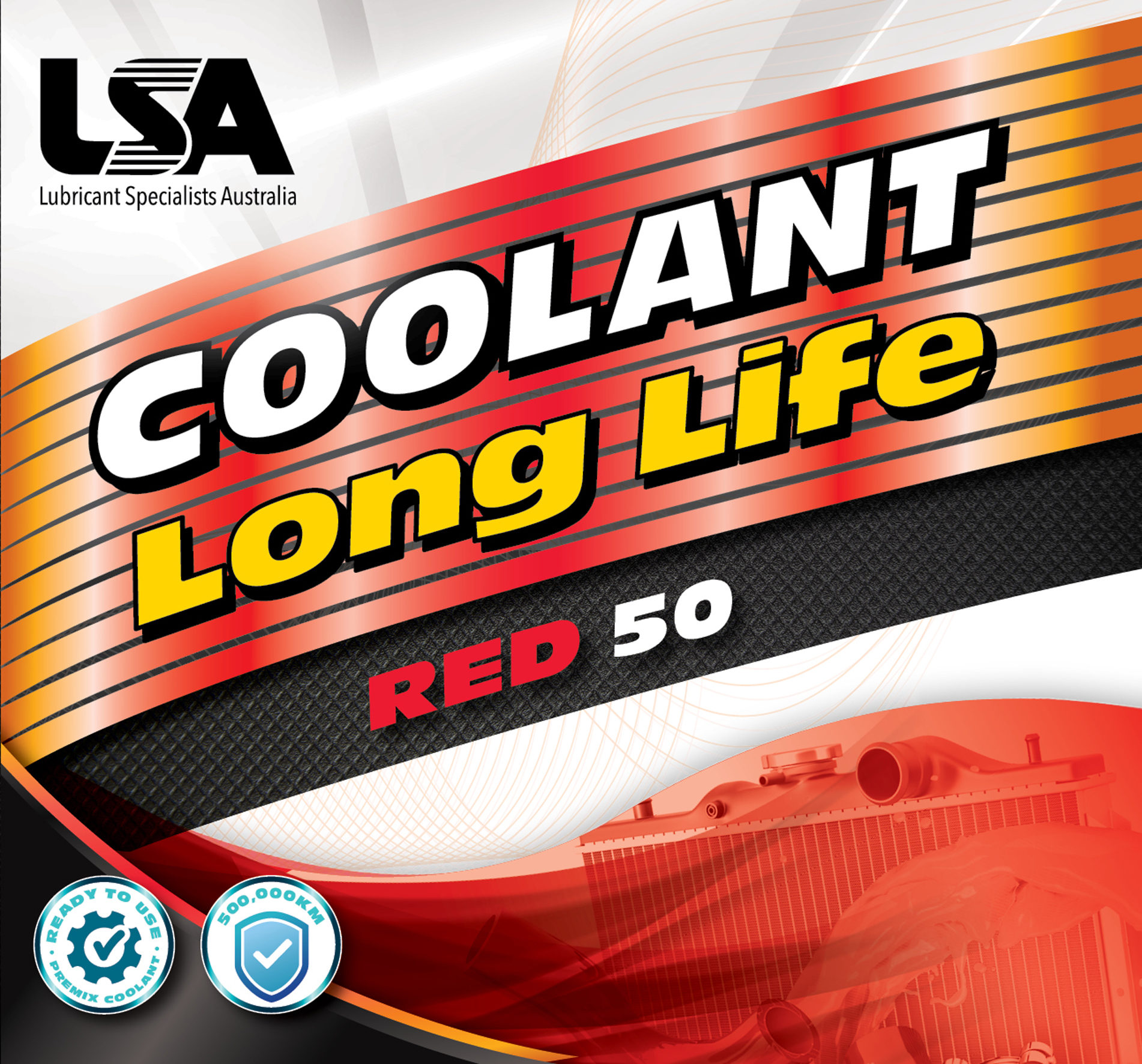 Coolant Long life Red 50